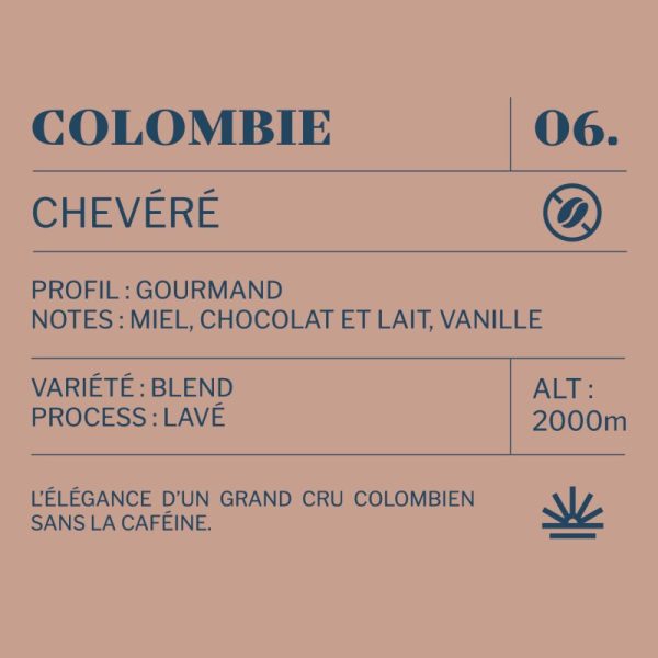Café d'Oriant Colombie Chévéré