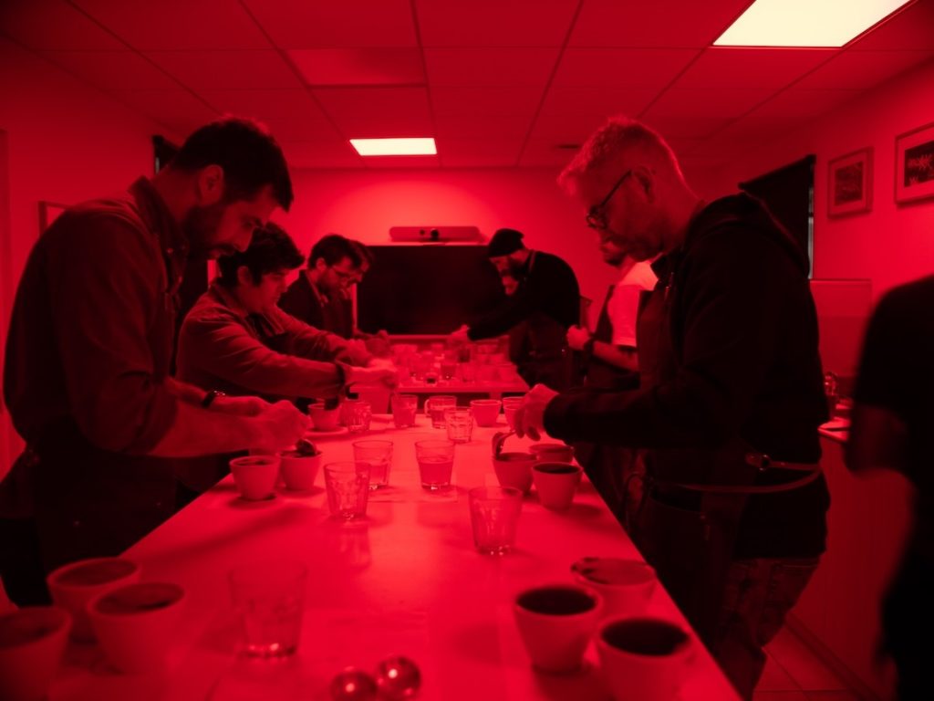 cupping café dégustation professionnelle